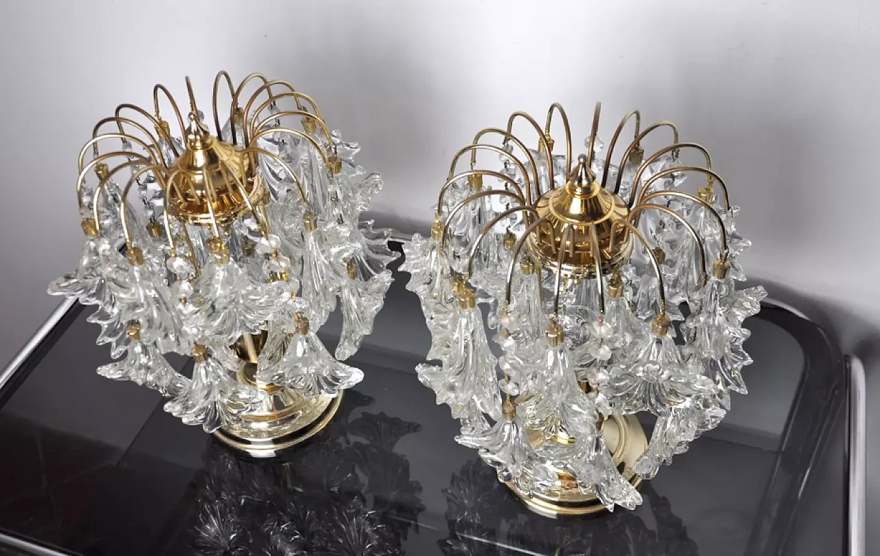 Pair of Kinkeldey lamps, 1970s 5