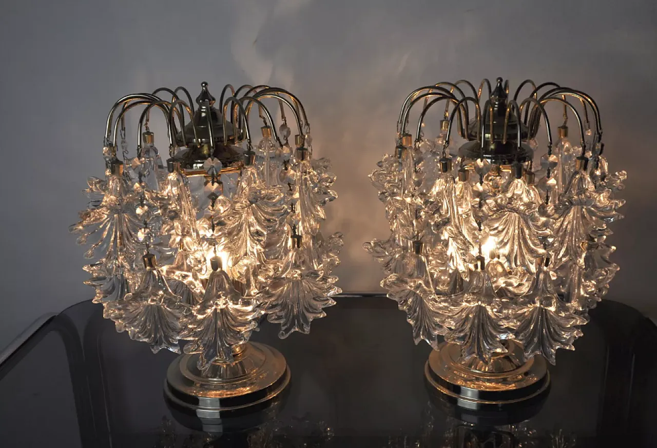 Pair of Kinkeldey lamps, 1970s 6