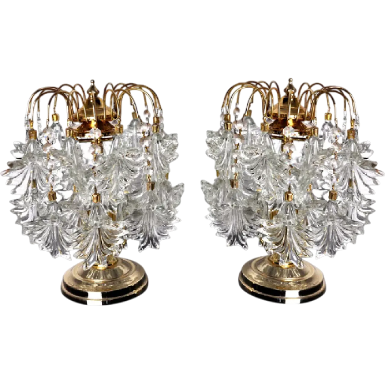 Pair of Kinkeldey lamps, 1970s 9