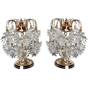 Pair of Kinkeldey lamps, 1970s