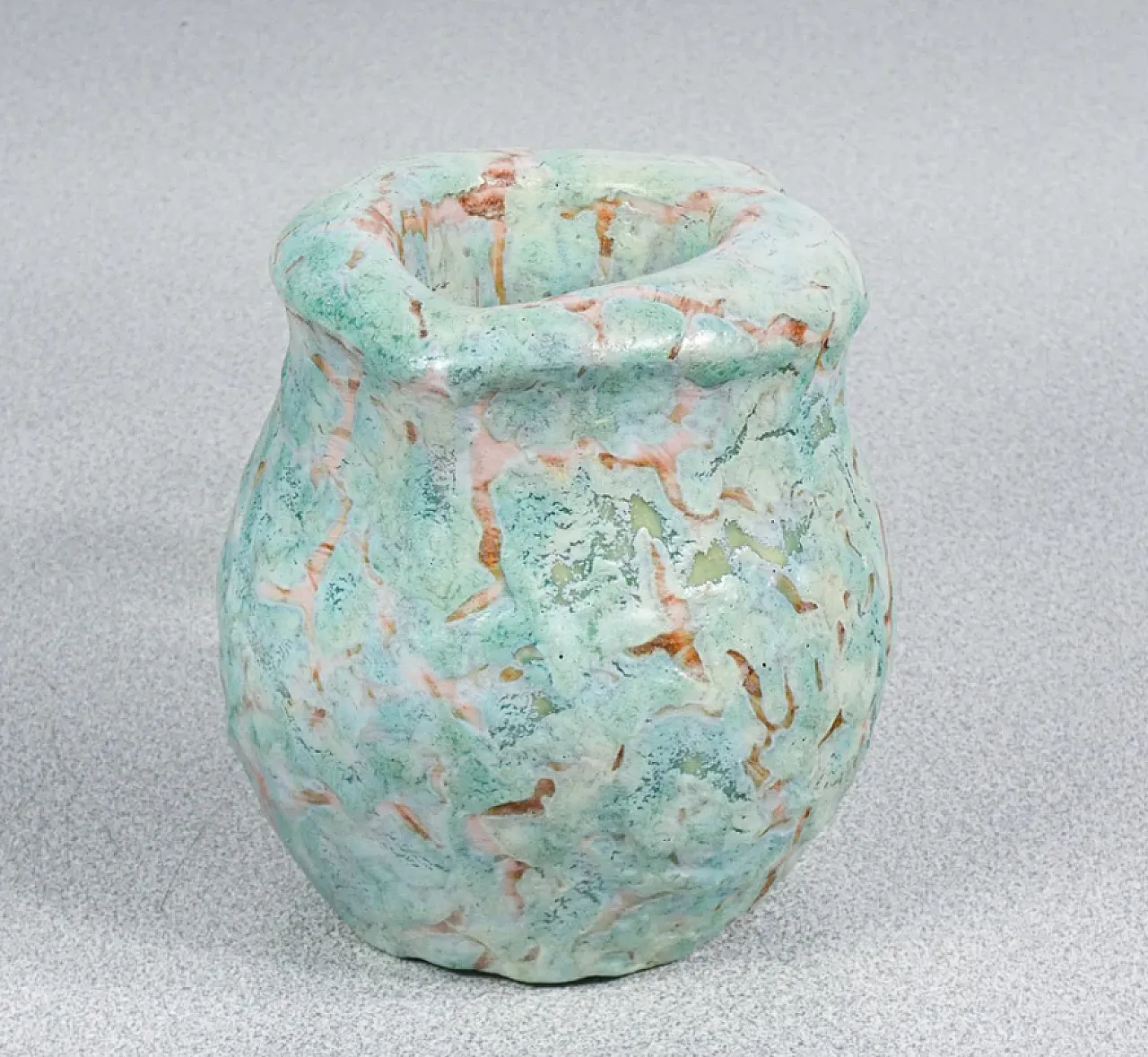 Brocca in ceramica smaltata di Lenci, anni '40 5