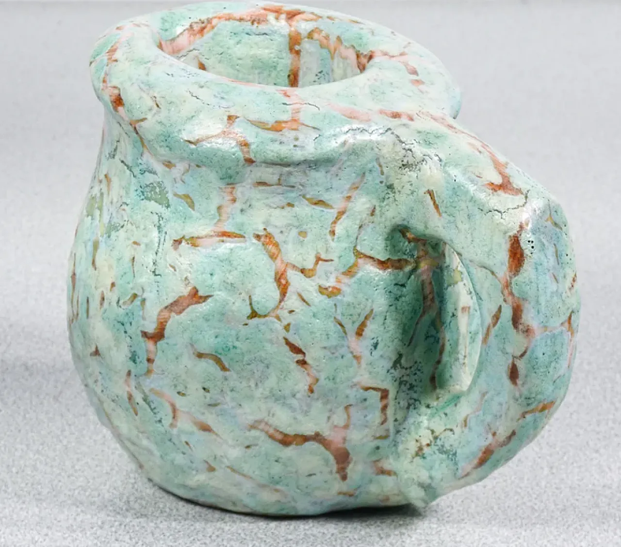 Brocca in ceramica smaltata di Lenci, anni '40 7