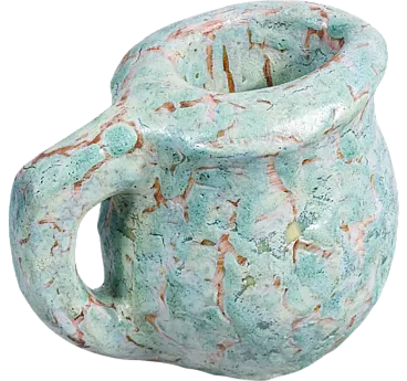 Brocca in ceramica smaltata di Lenci, anni '40