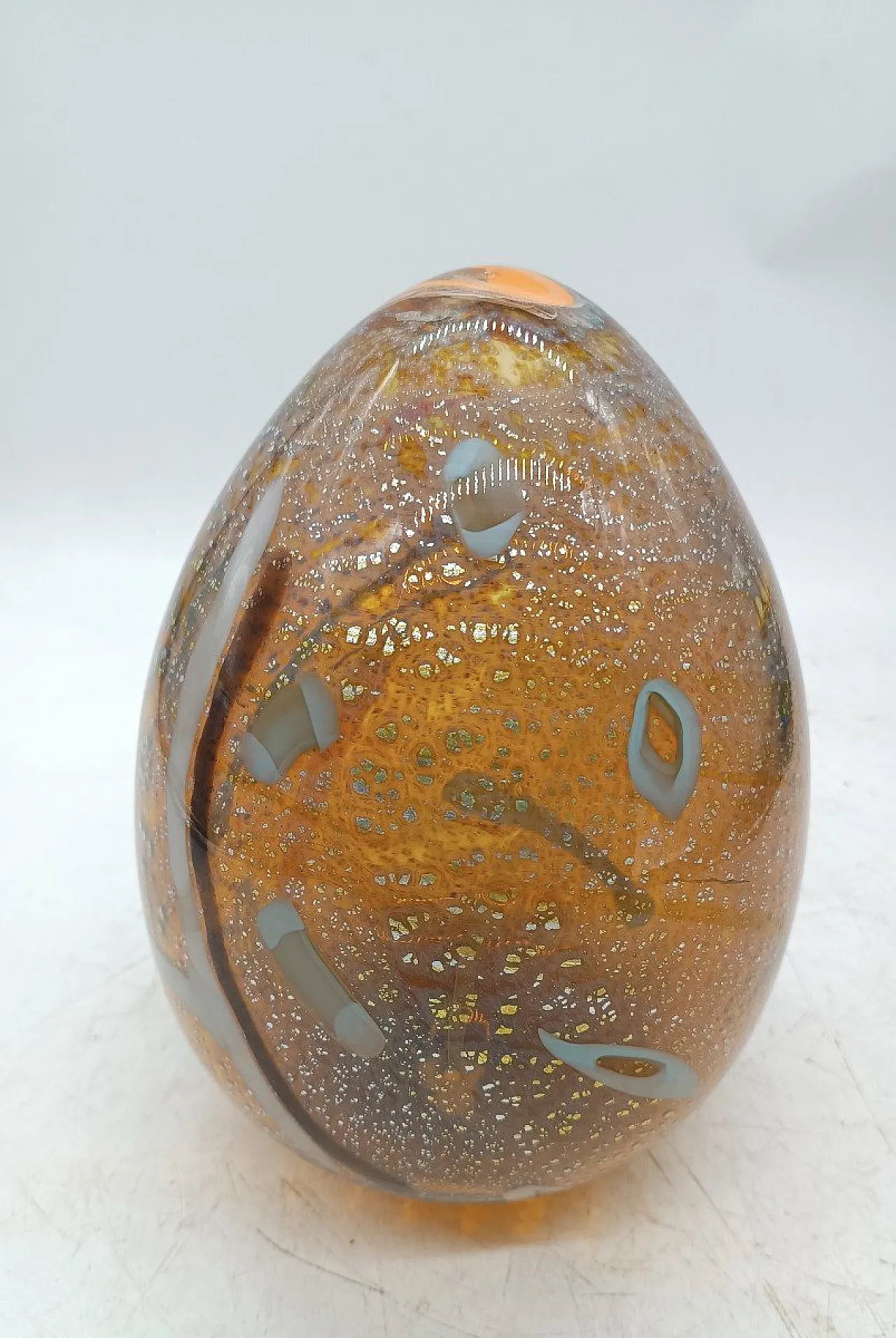 Large Murano glass egg, 1960s 1