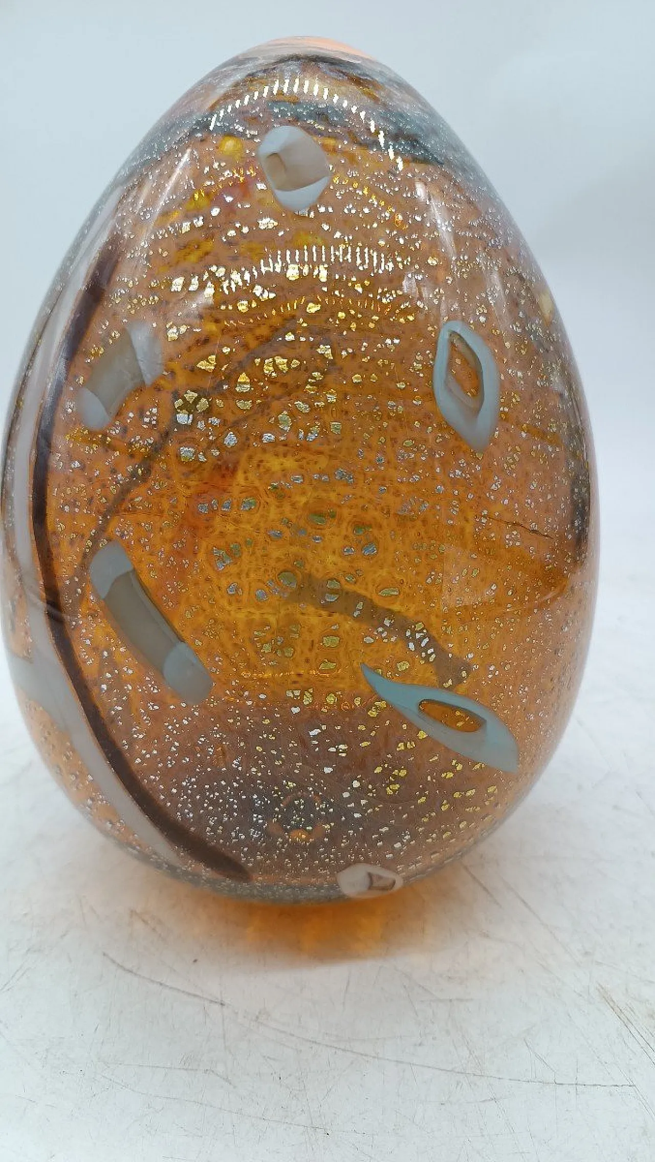 Large Murano glass egg, 1960s 2