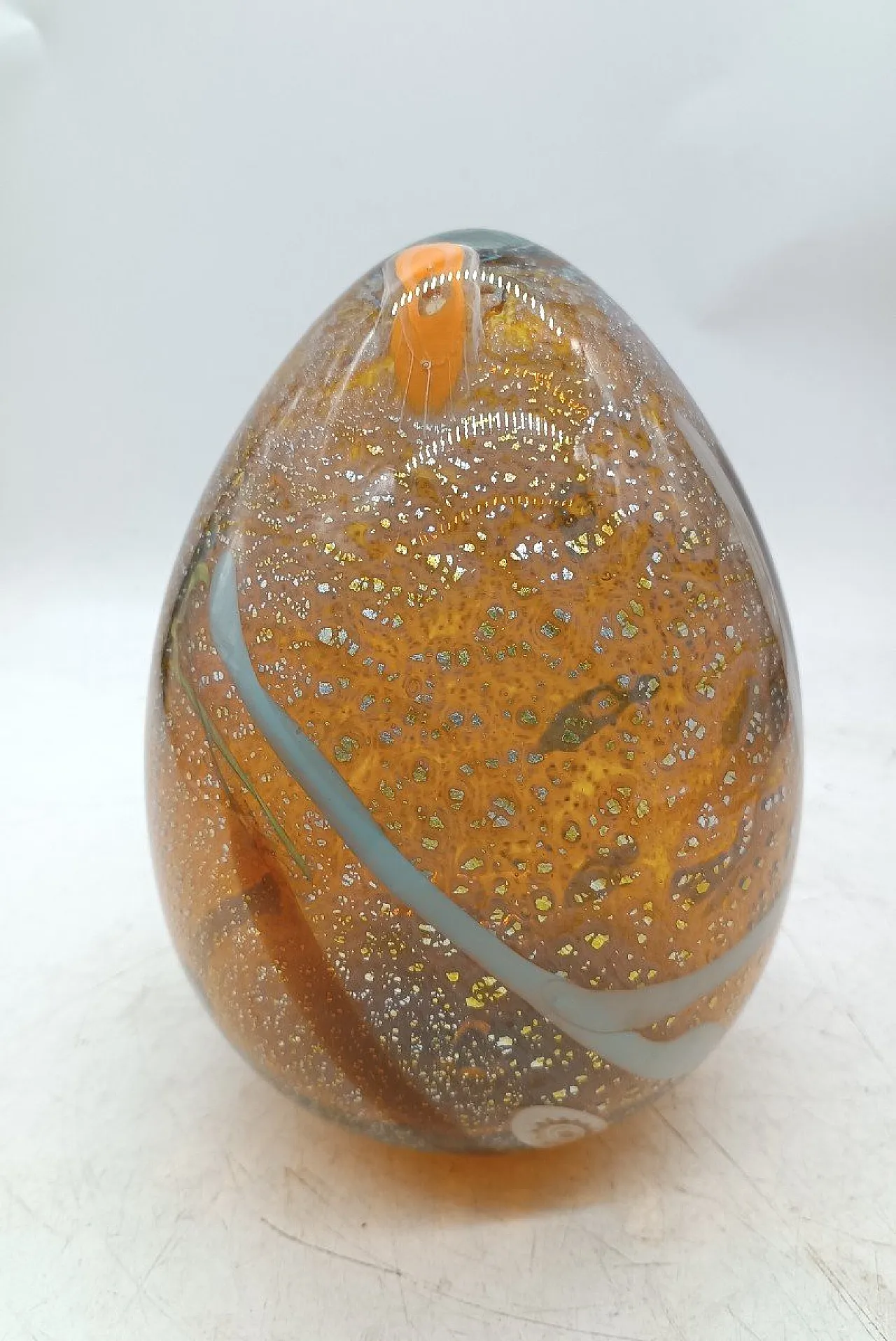 Large Murano glass egg, 1960s 3