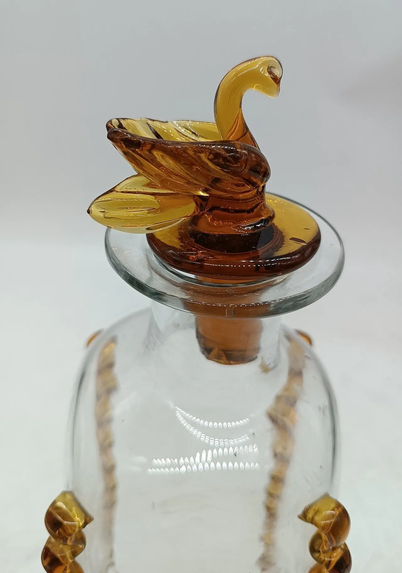 Murano glass bottle, early 20th century 4