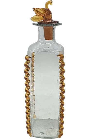 Murano glass bottle, early 20th century