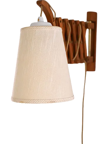 Vintage lamp with arm