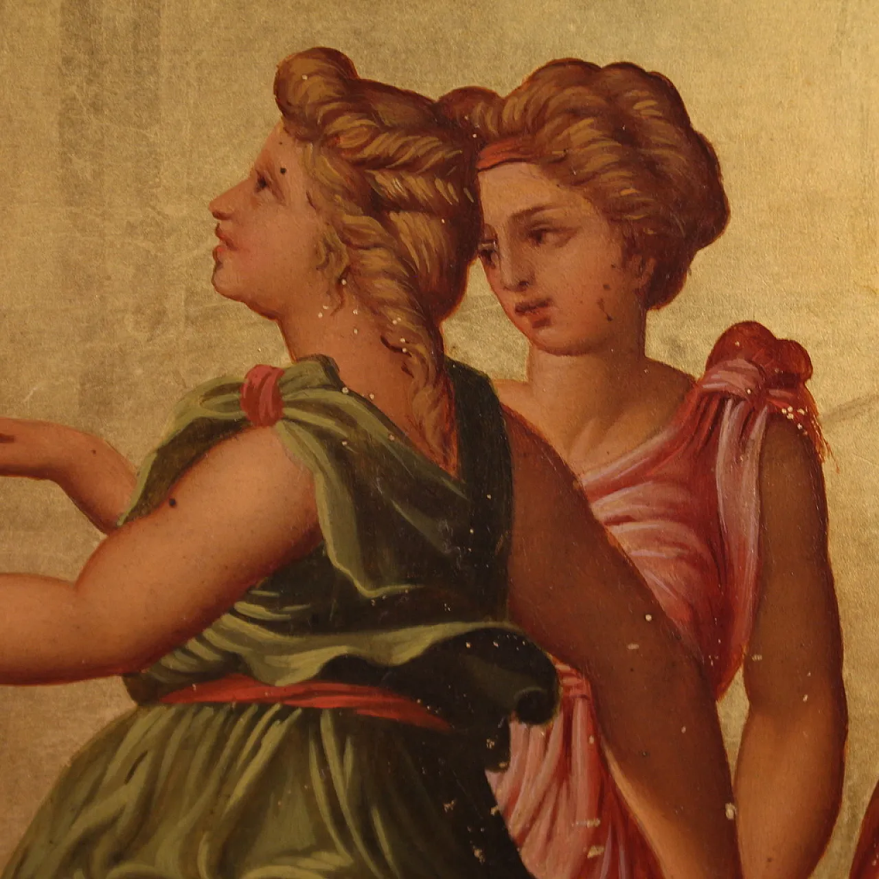 Da Guido Reni, Apollo danza con le Muse, olio su tavola, '800 8