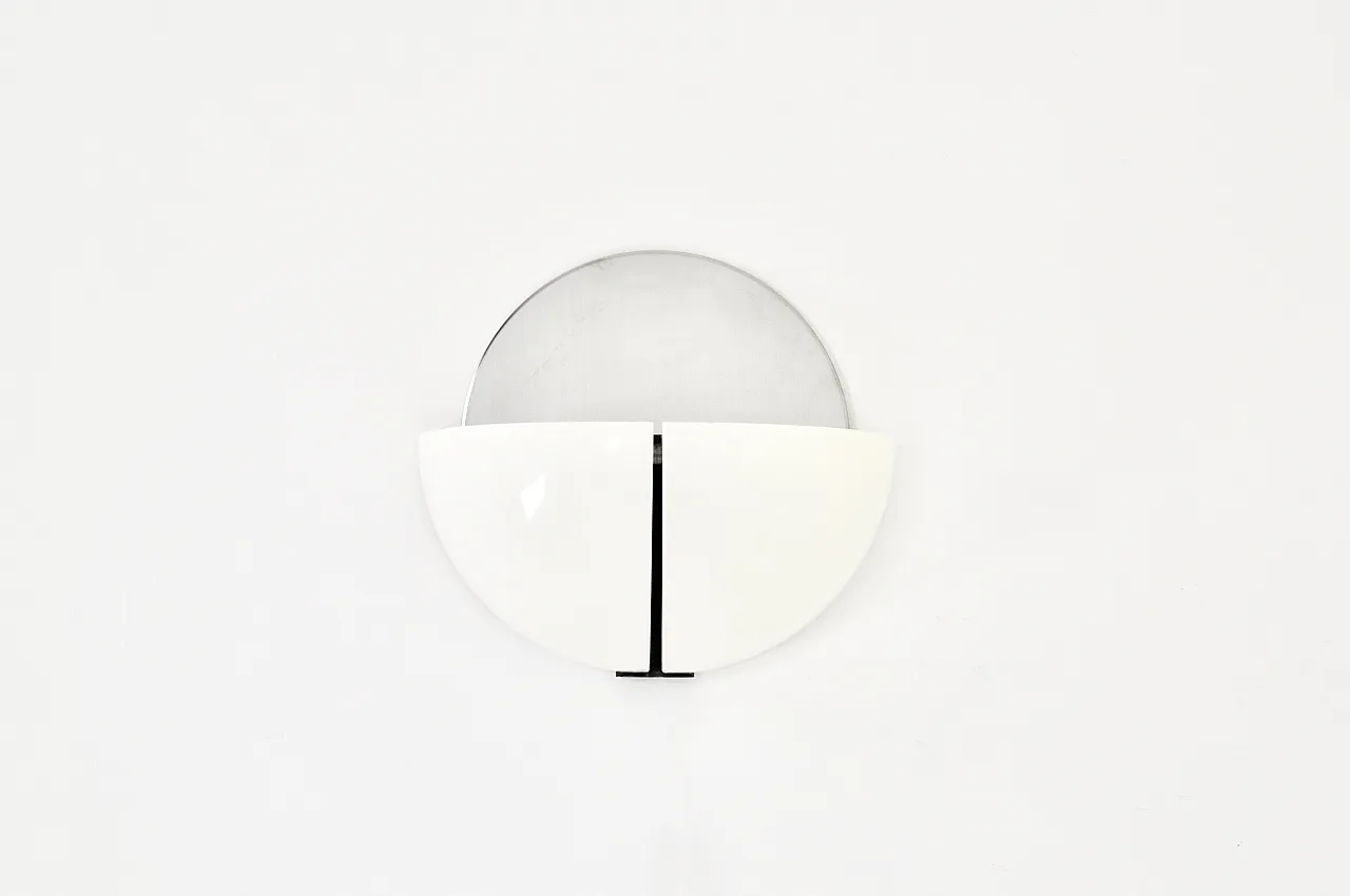 Lampada da parete di Danilo e Corrado Aroldi per Stilnovo, anni '80 1