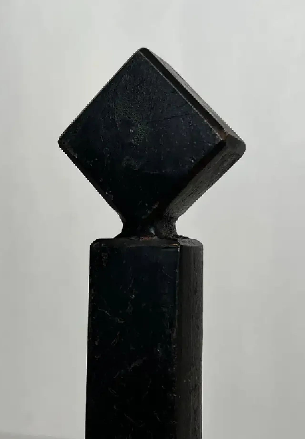 Coppia di Androni modernisti in ghisa e ferro battuto, anni '50 10