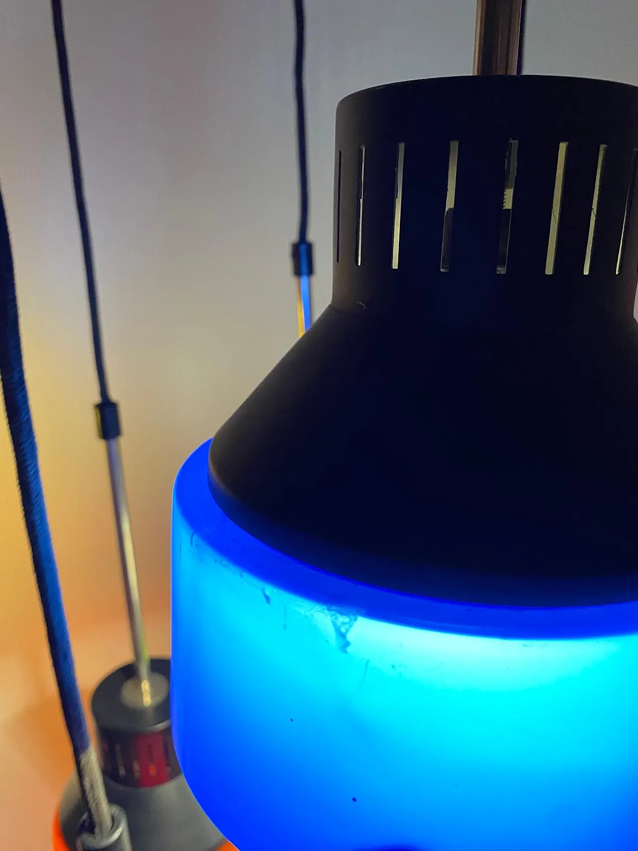 Waterfall model chandelier, 70s 11