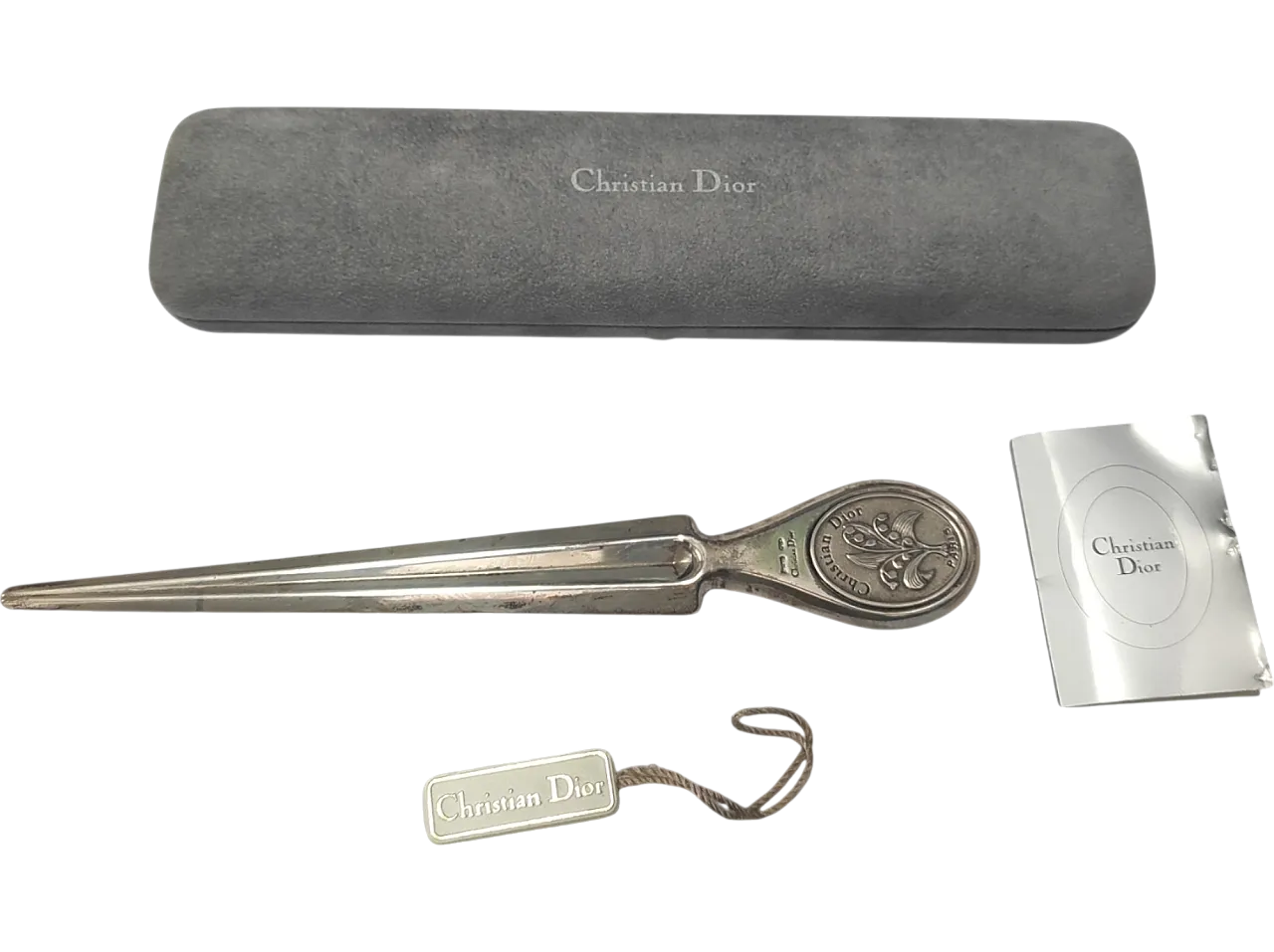 Christian Dior silver letter opener 6
