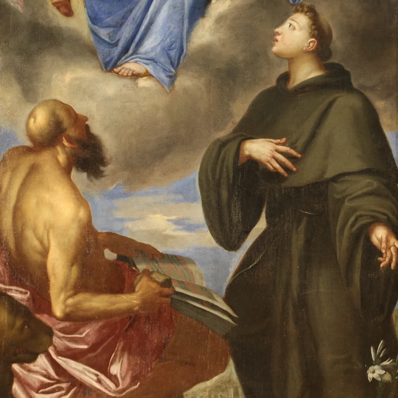 Grande pala d'altare di scuola veneta, fine '600 4