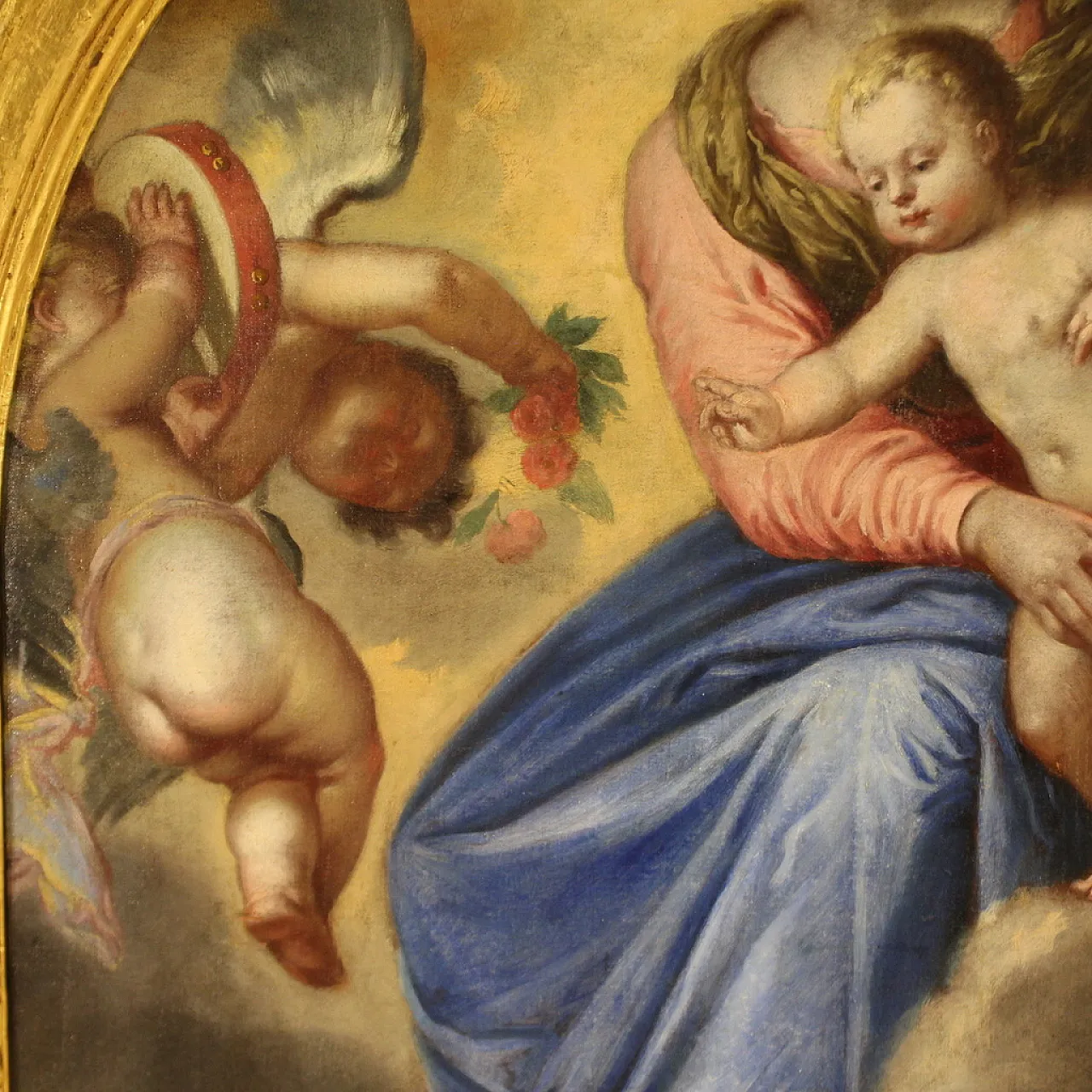 Grande pala d'altare di scuola veneta, fine '600 9