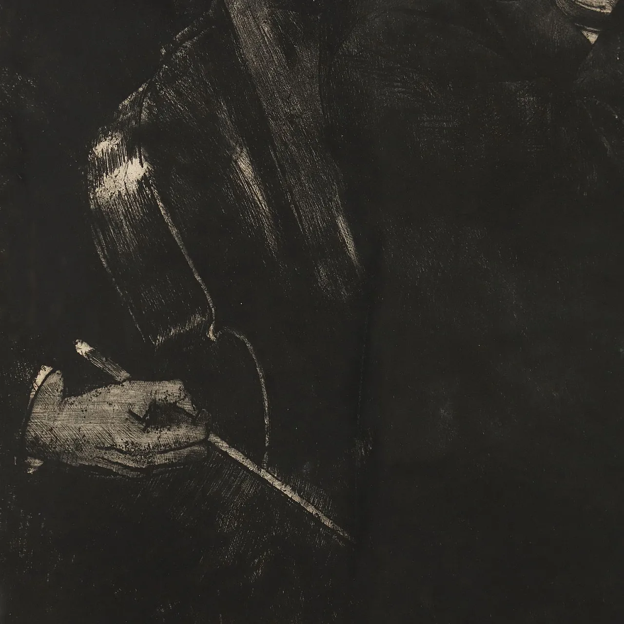 Ferdinand Schmutzer, Joachim Quartet, etching, 1904 5