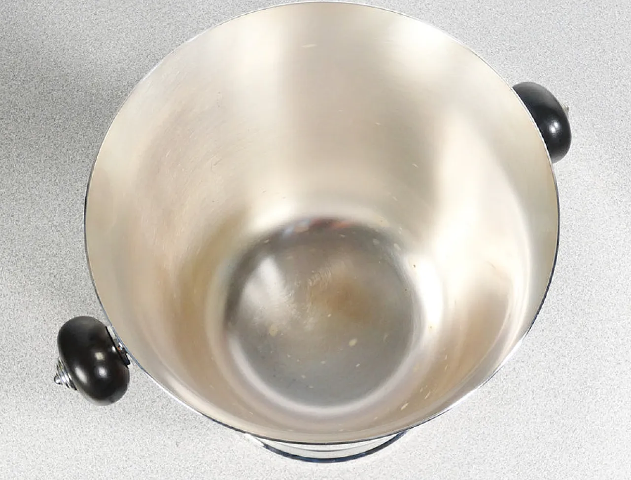 Glacette in metallo laminato argento di Christofle, anni '90 3