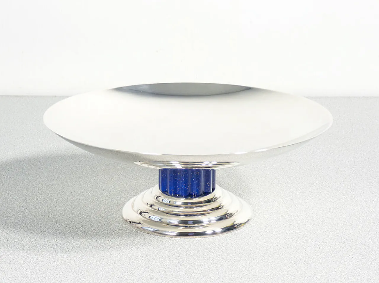 Alzata in metallo argentato di Puiforcat Emile, anni '90 1