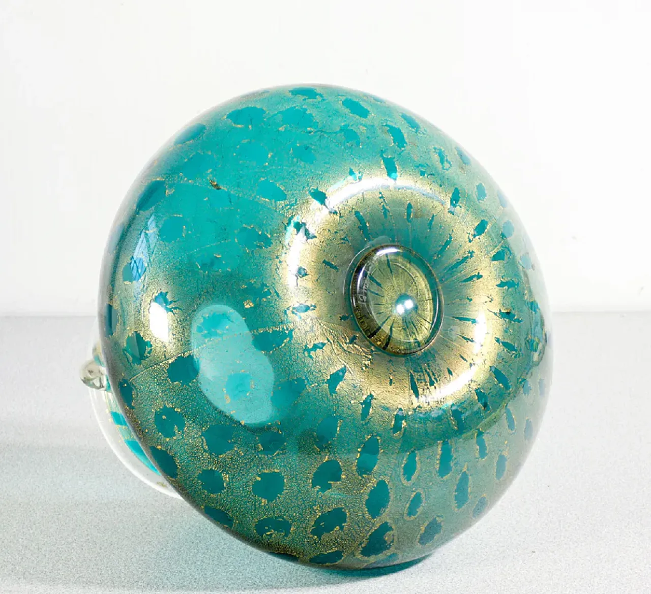 Coppia di abat jour in vetro di Murano di La Murrina, anni '80 7