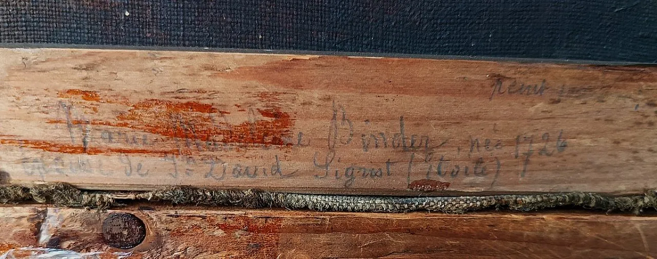 Portrait of a Woman with a Pearl Necklace, oil on canvas, 18th century 8