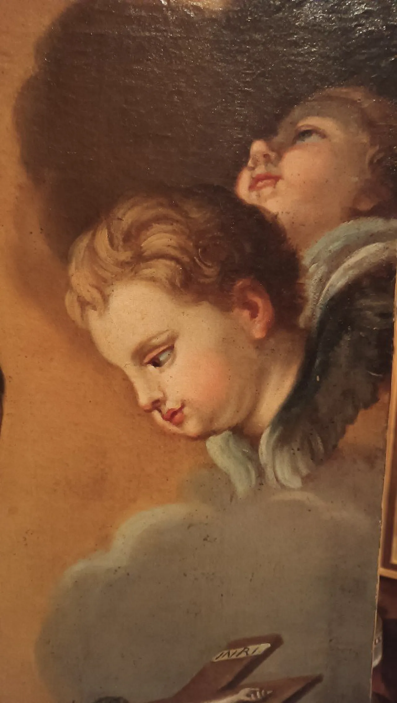 San Luigi Gonzaga con crocifisso, olio su tela, '700 4