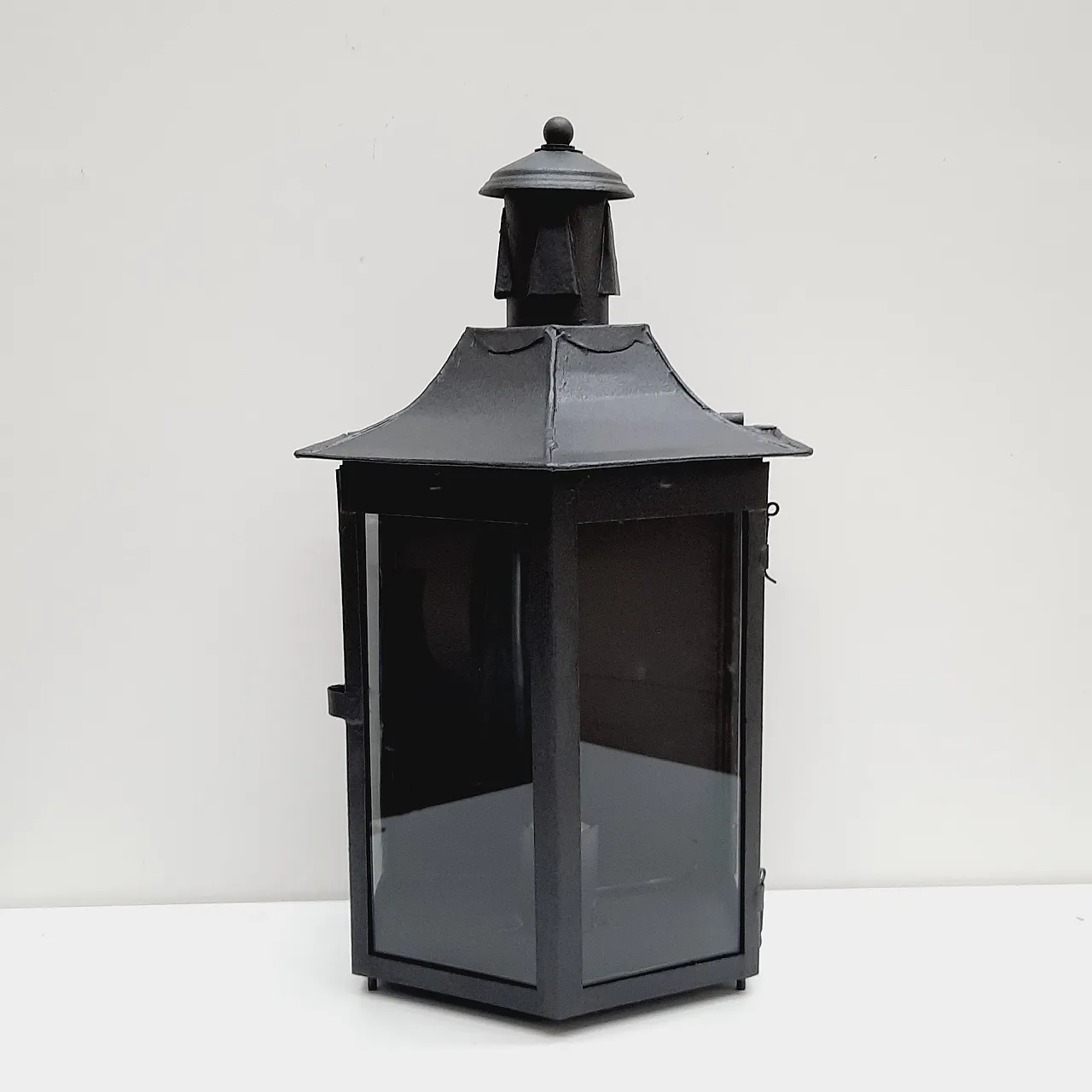 Pentagonal wall lamp, 19th century 1