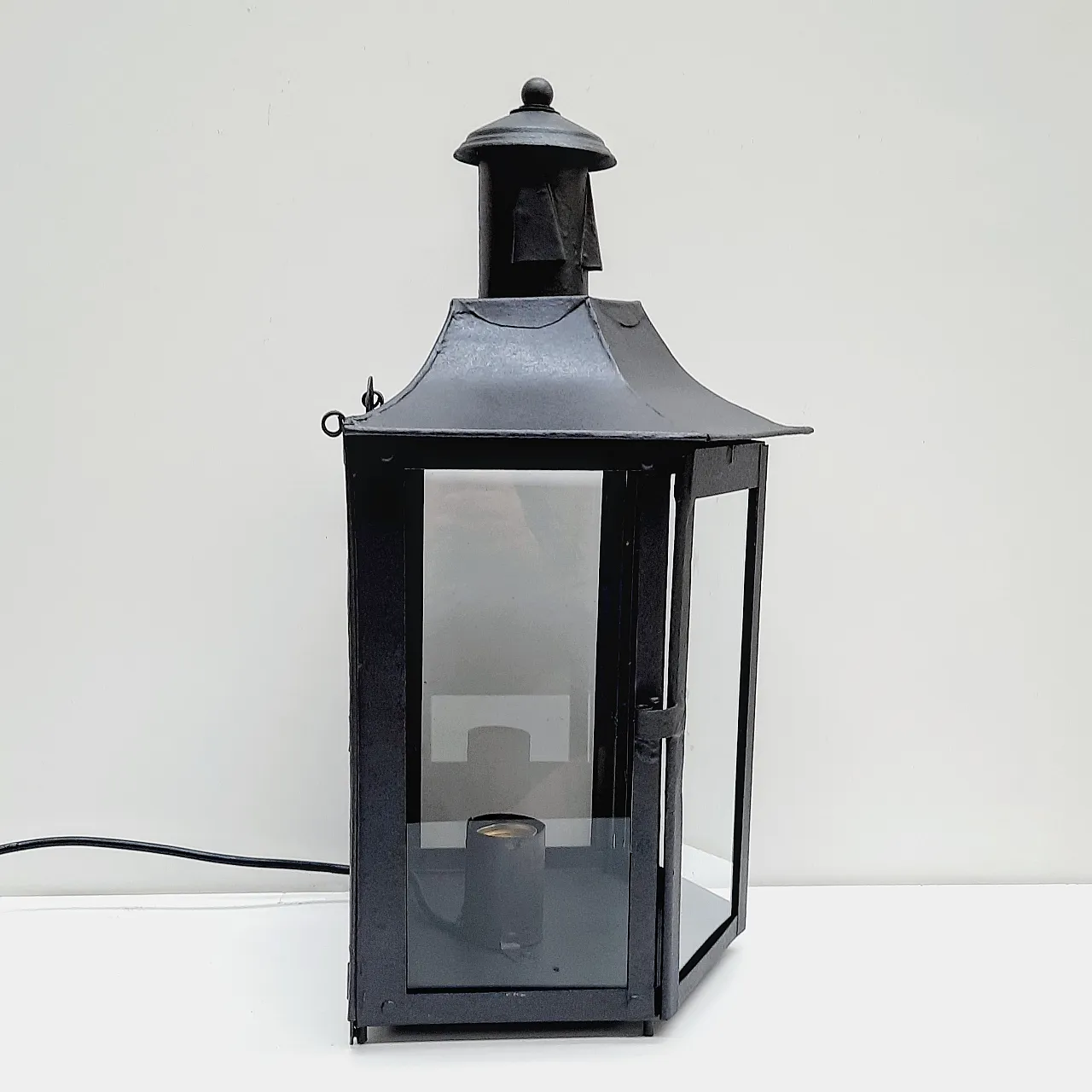 Pentagonal wall lamp, 19th century 2
