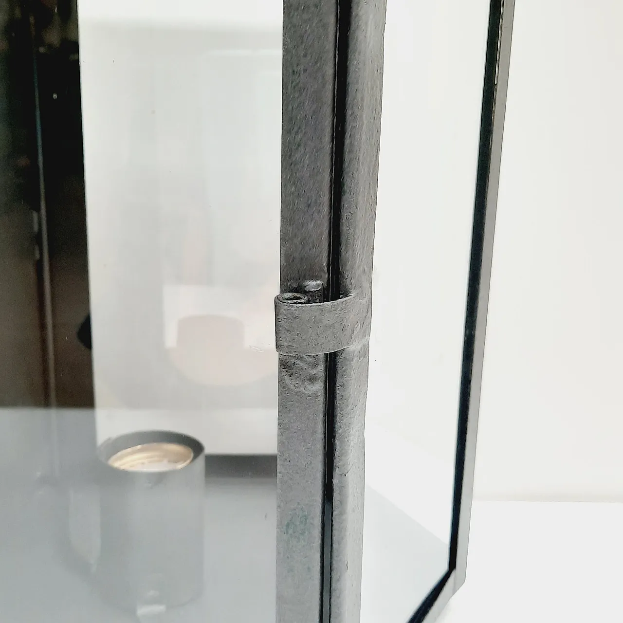 Pentagonal wall lamp, 19th century 8