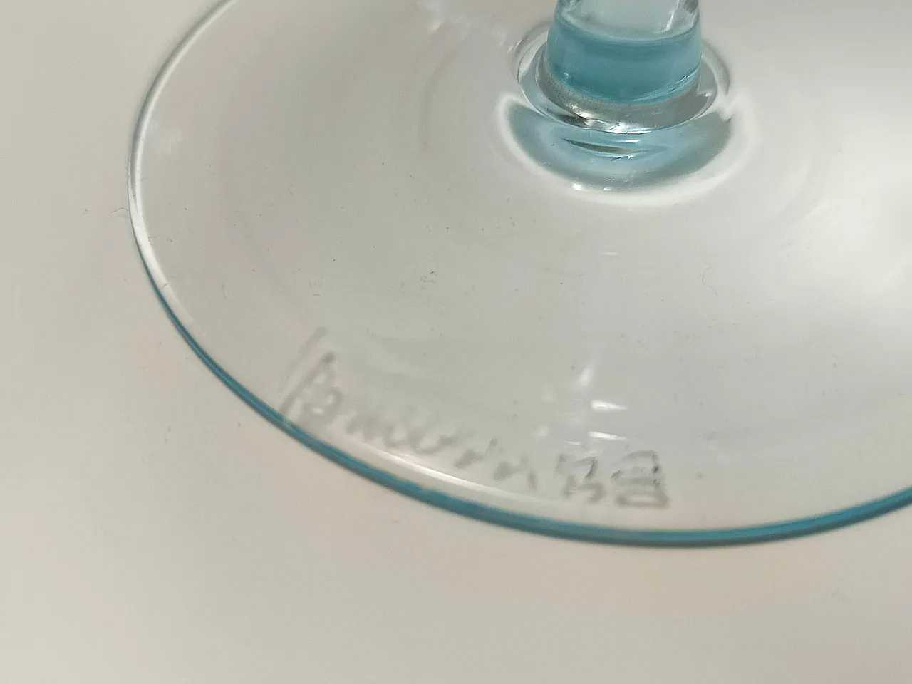 6 bicchieri da cocktail con caraffa di La Murrina, anni '80 8