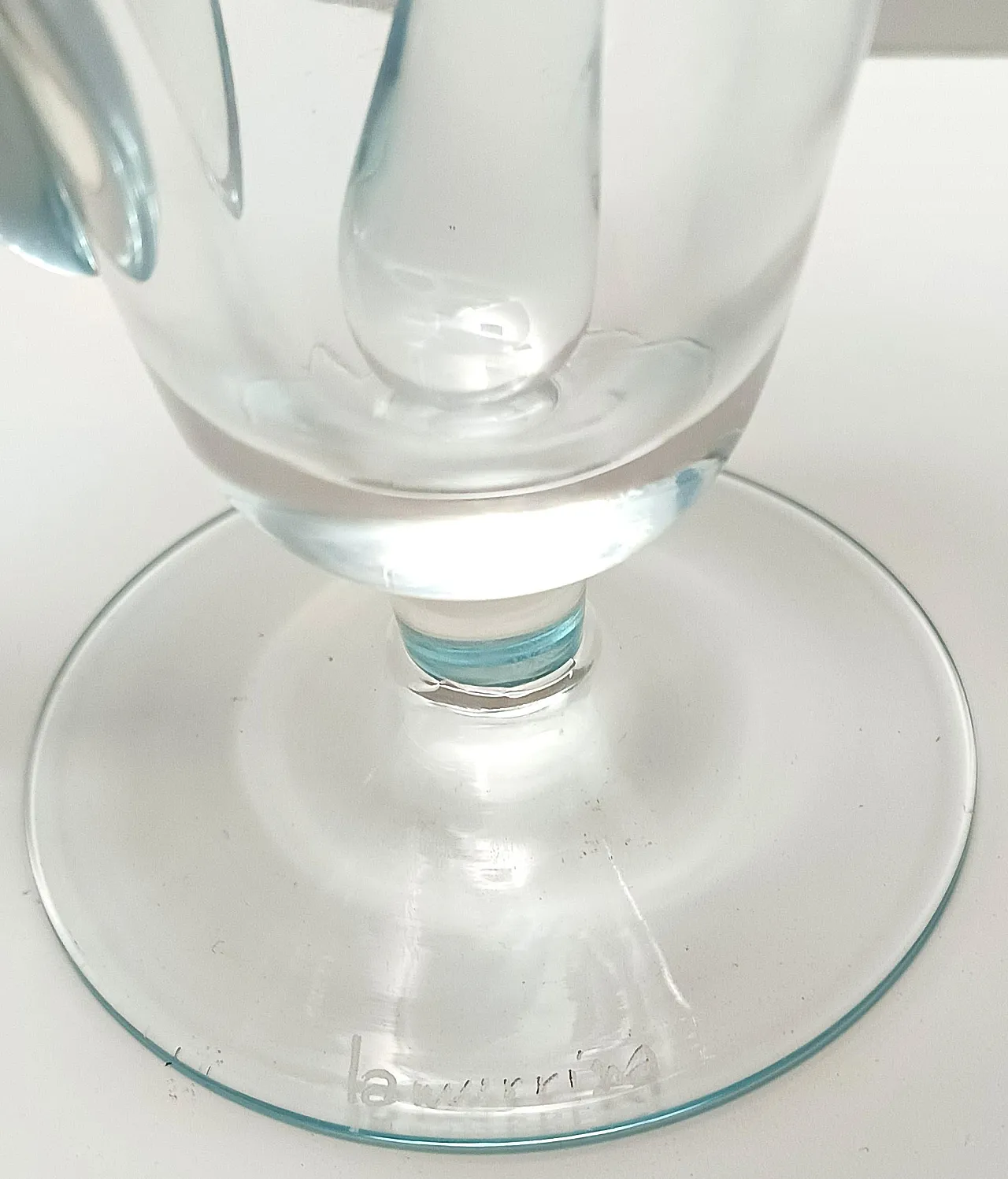 6 bicchieri da cocktail con caraffa di La Murrina, anni '80 14