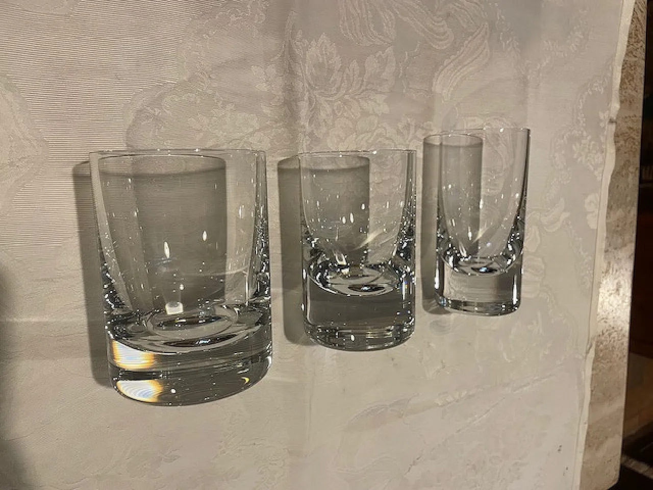 Servizio 36 Bicchieri cristallo di Sambonet per Baccarat, anni '70 1