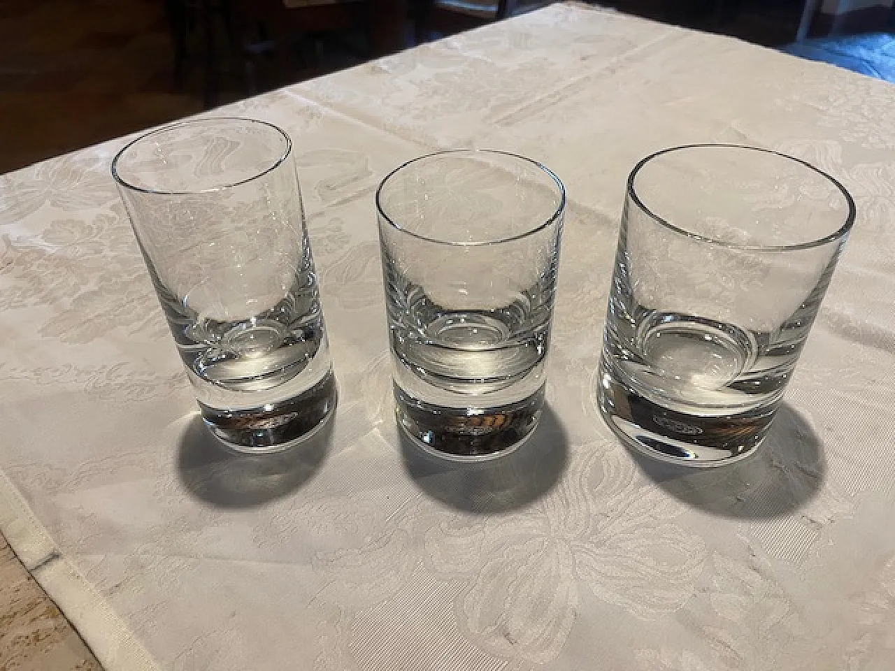 Servizio 36 Bicchieri cristallo di Sambonet per Baccarat, anni '70 2