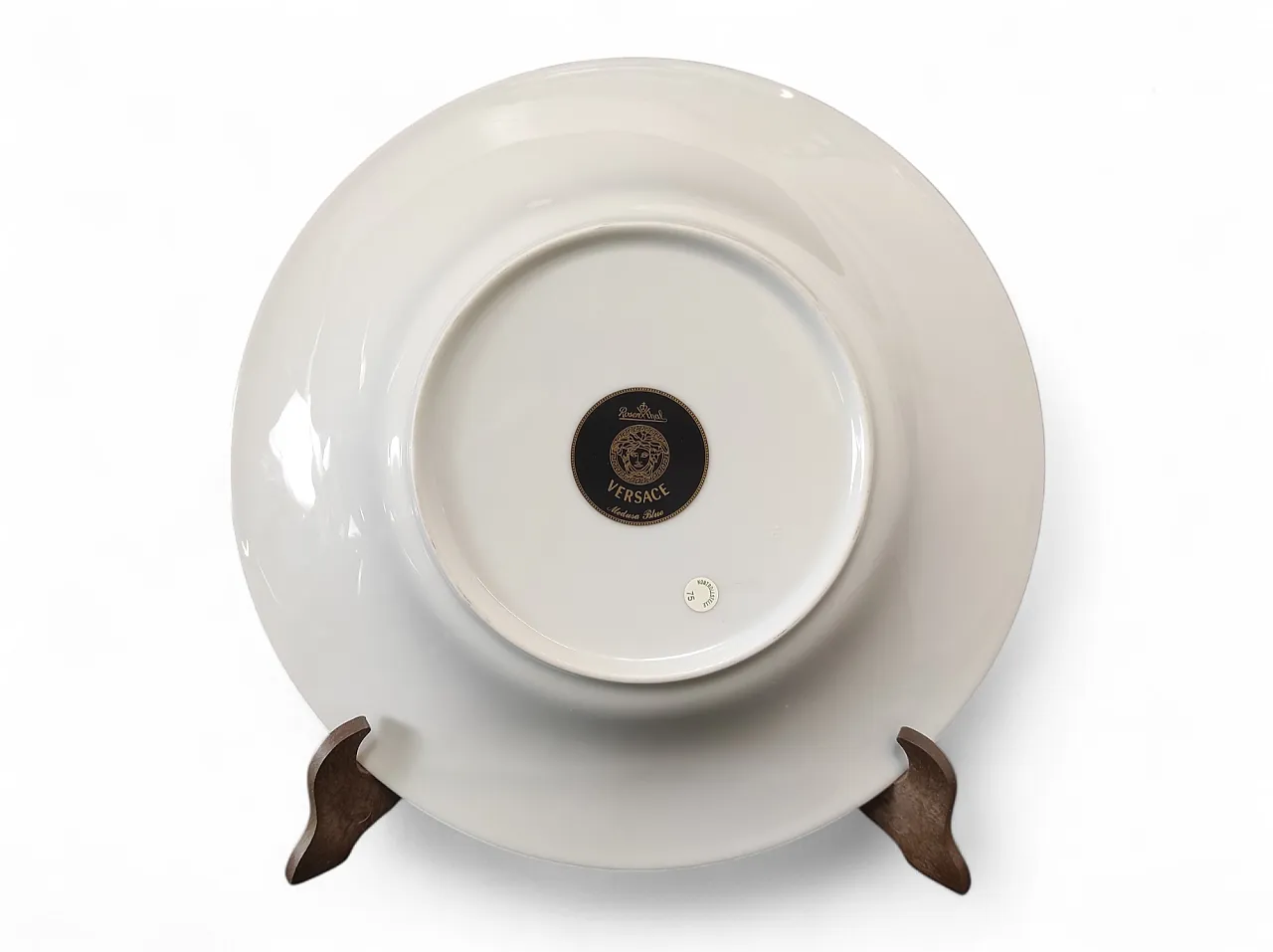 Piatto decorativo in porcellana Rosenthal x Versace anni 2000 3