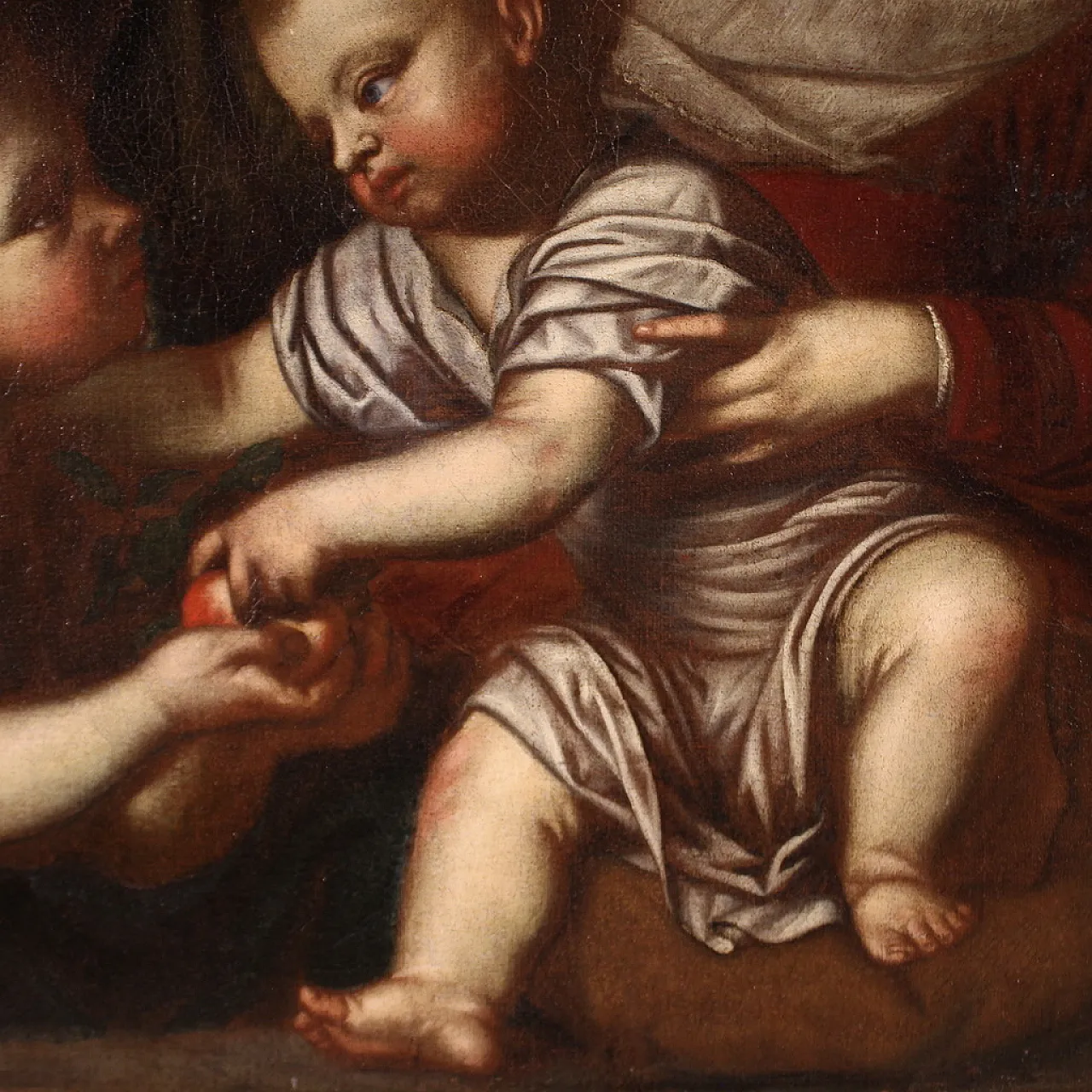 From il Moretto, Madonna and Child with Saint John, 17th century 7