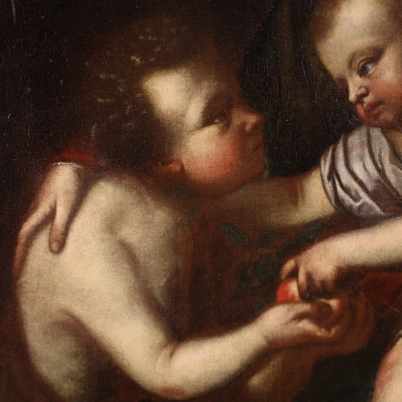 From il Moretto, Madonna and Child with Saint John, 17th century 9