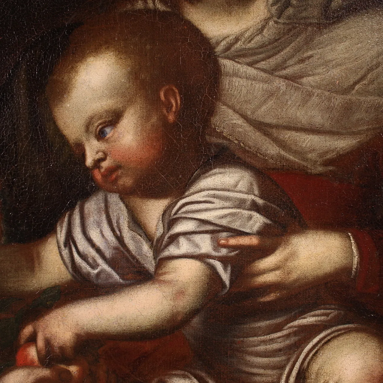 From il Moretto, Madonna and Child with Saint John, 17th century 11