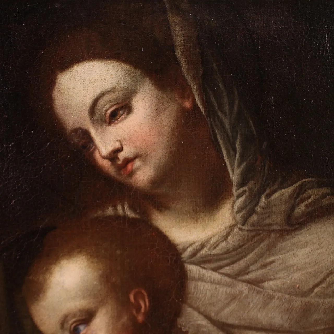 From il Moretto, Madonna and Child with Saint John, 17th century 12
