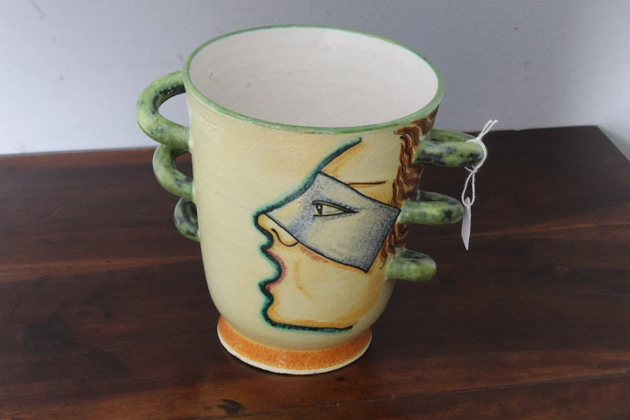 Ivos Pacetti , Marca Dima Albisola Vaso Futurista anni 30 3