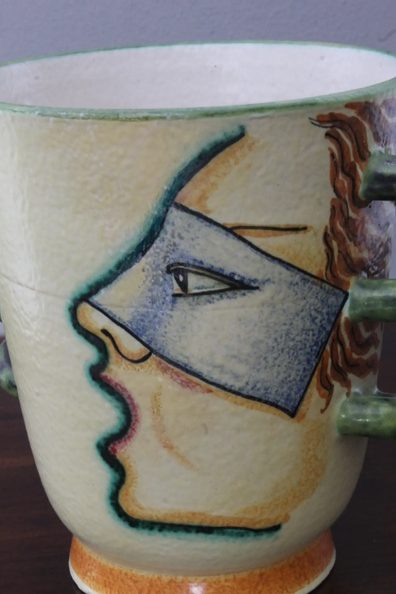 Ivos Pacetti , Marca Dima Albisola Vaso Futurista anni 30 4