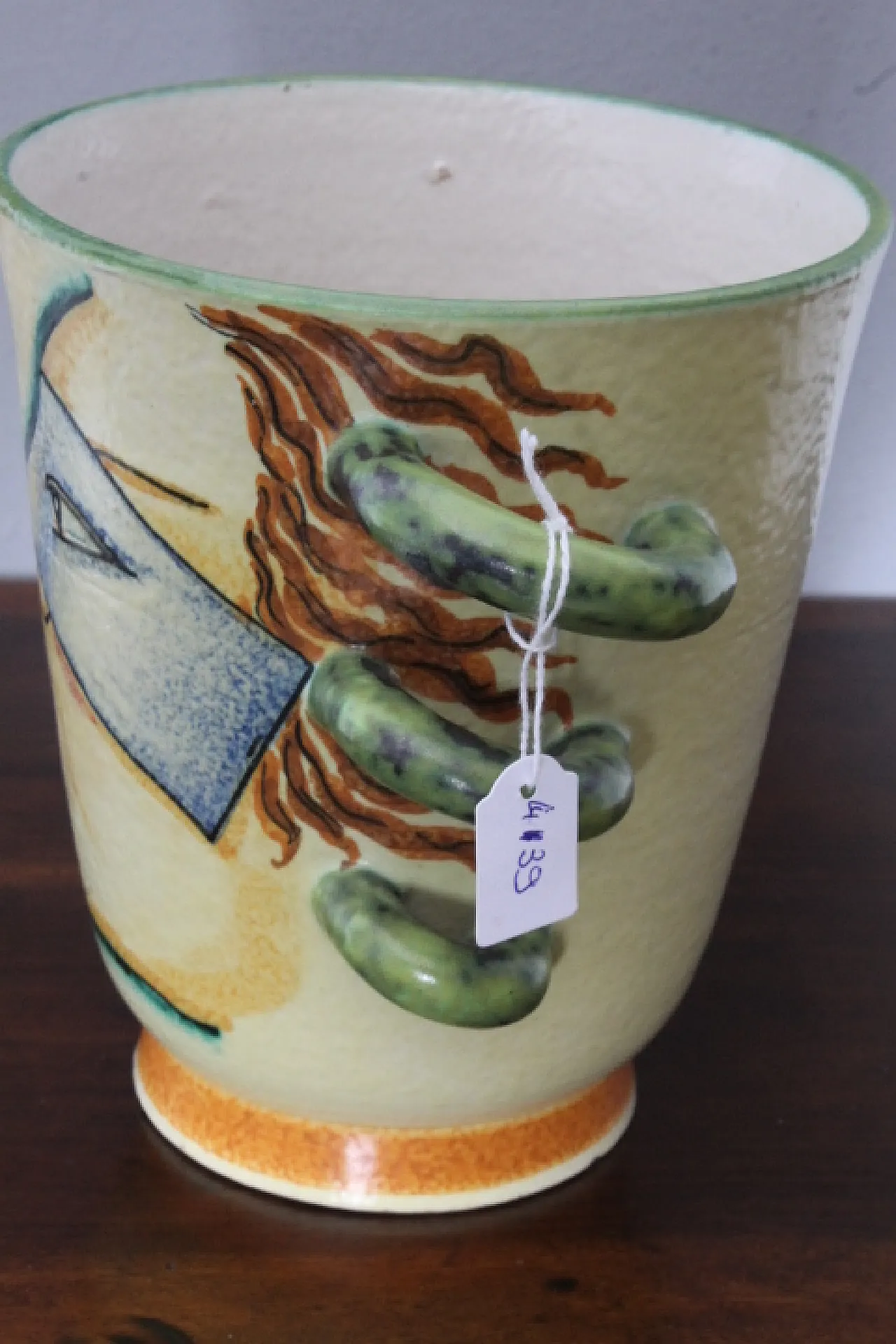 Ivos Pacetti , Marca Dima Albisola Vaso Futurista anni 30 6