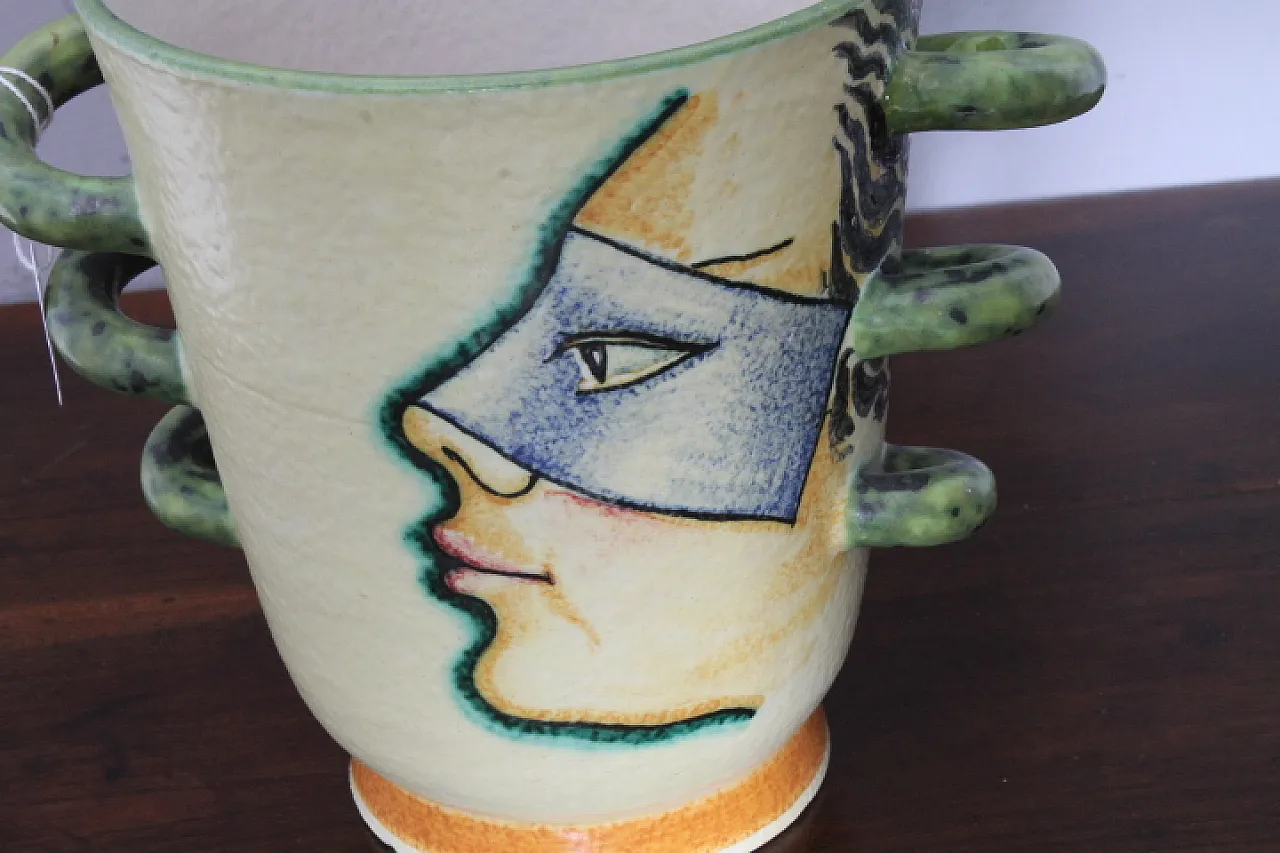 Ivos Pacetti , Marca Dima Albisola Vaso Futurista anni 30 7