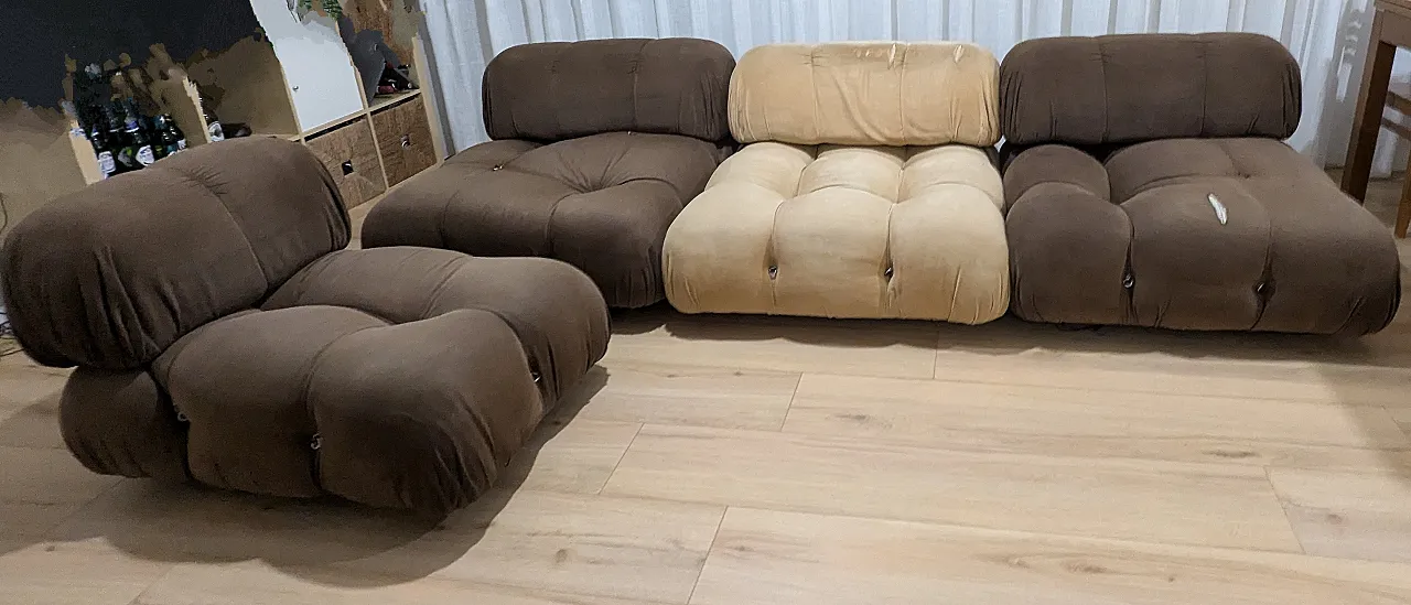 Divano Camaleonda C&B Italia, anni '70 1