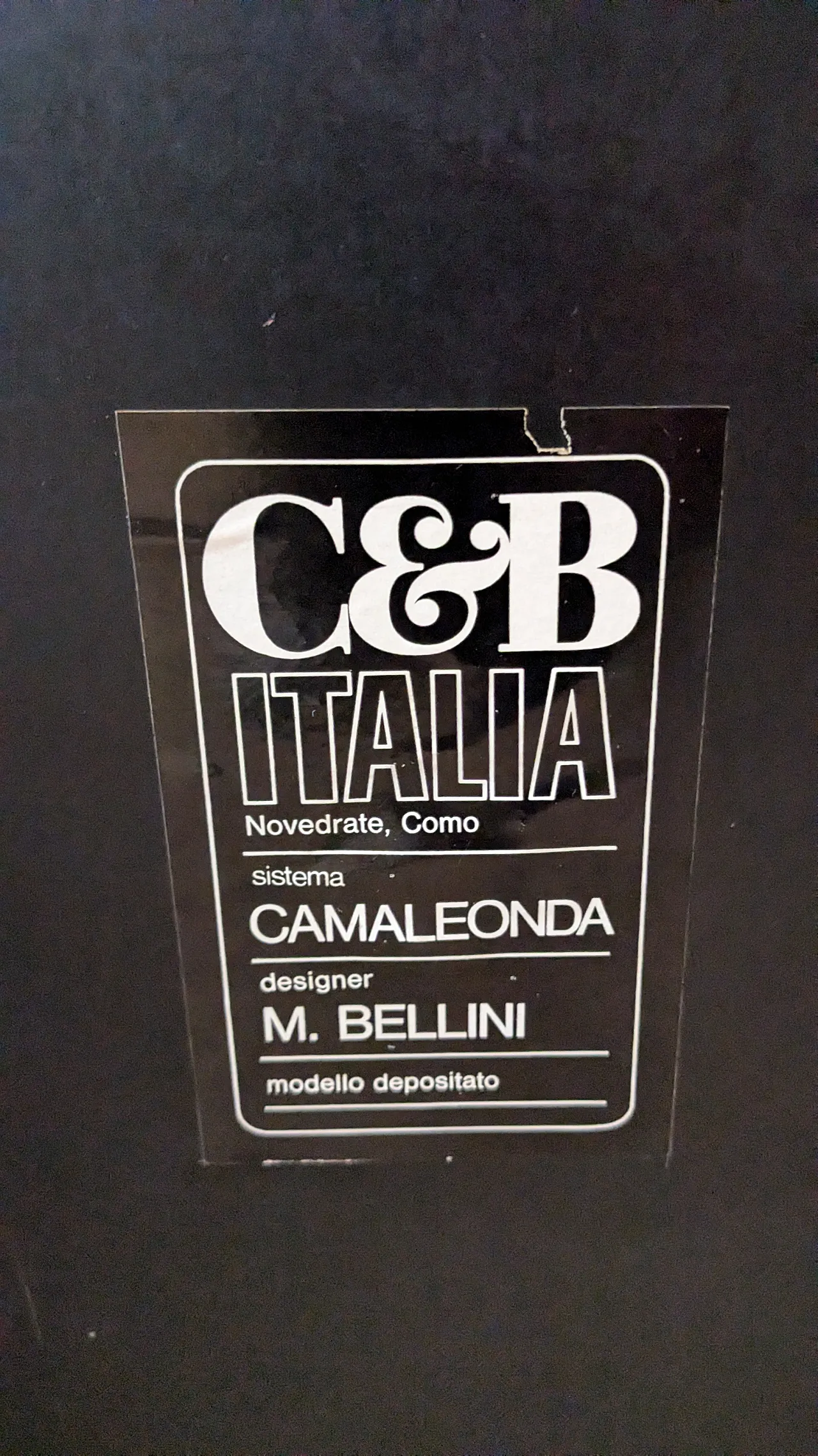 Divano Camaleonda C&B Italia, anni '70 13