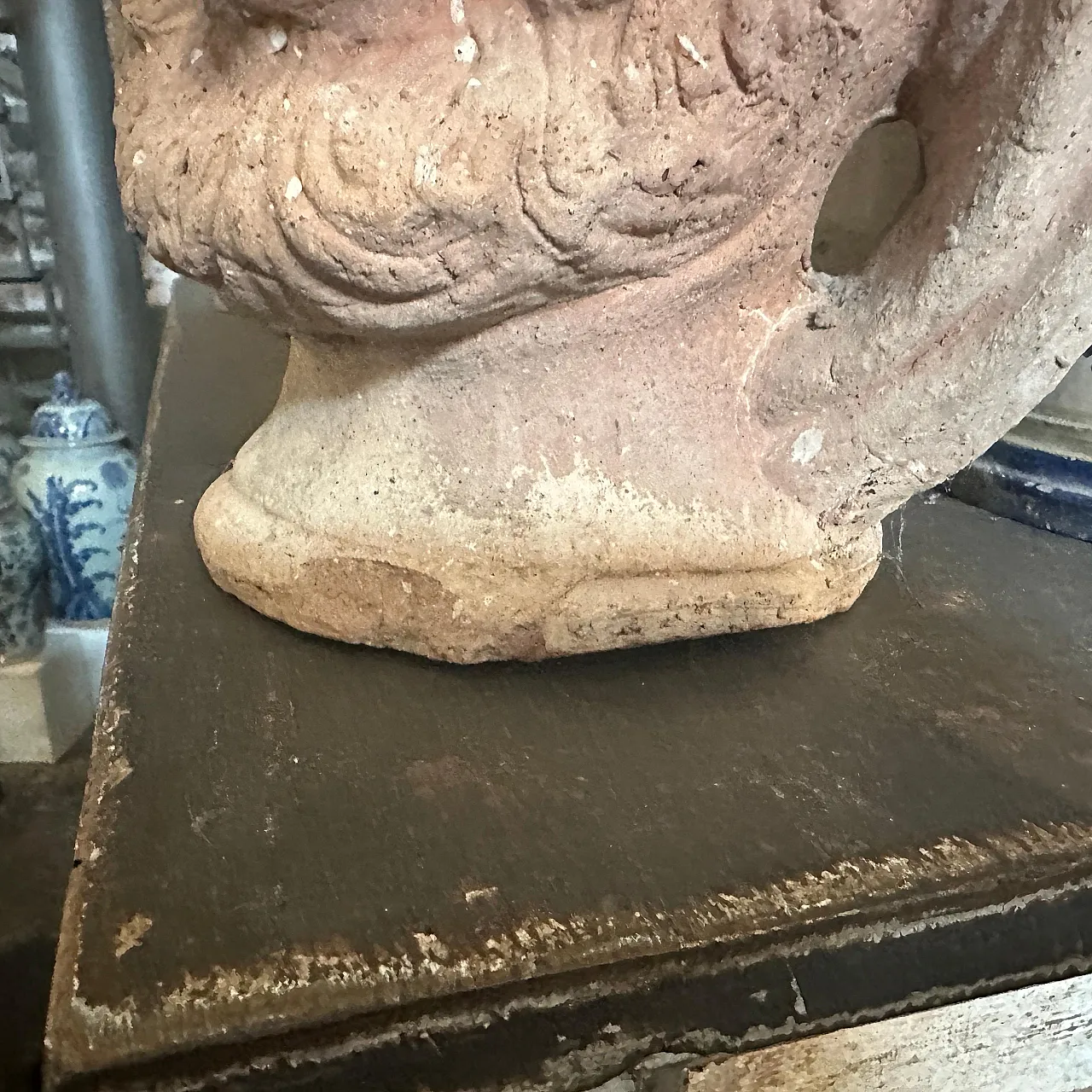 Vaso Moro siciliano in terracotta lavorato a mano, anni '30 8