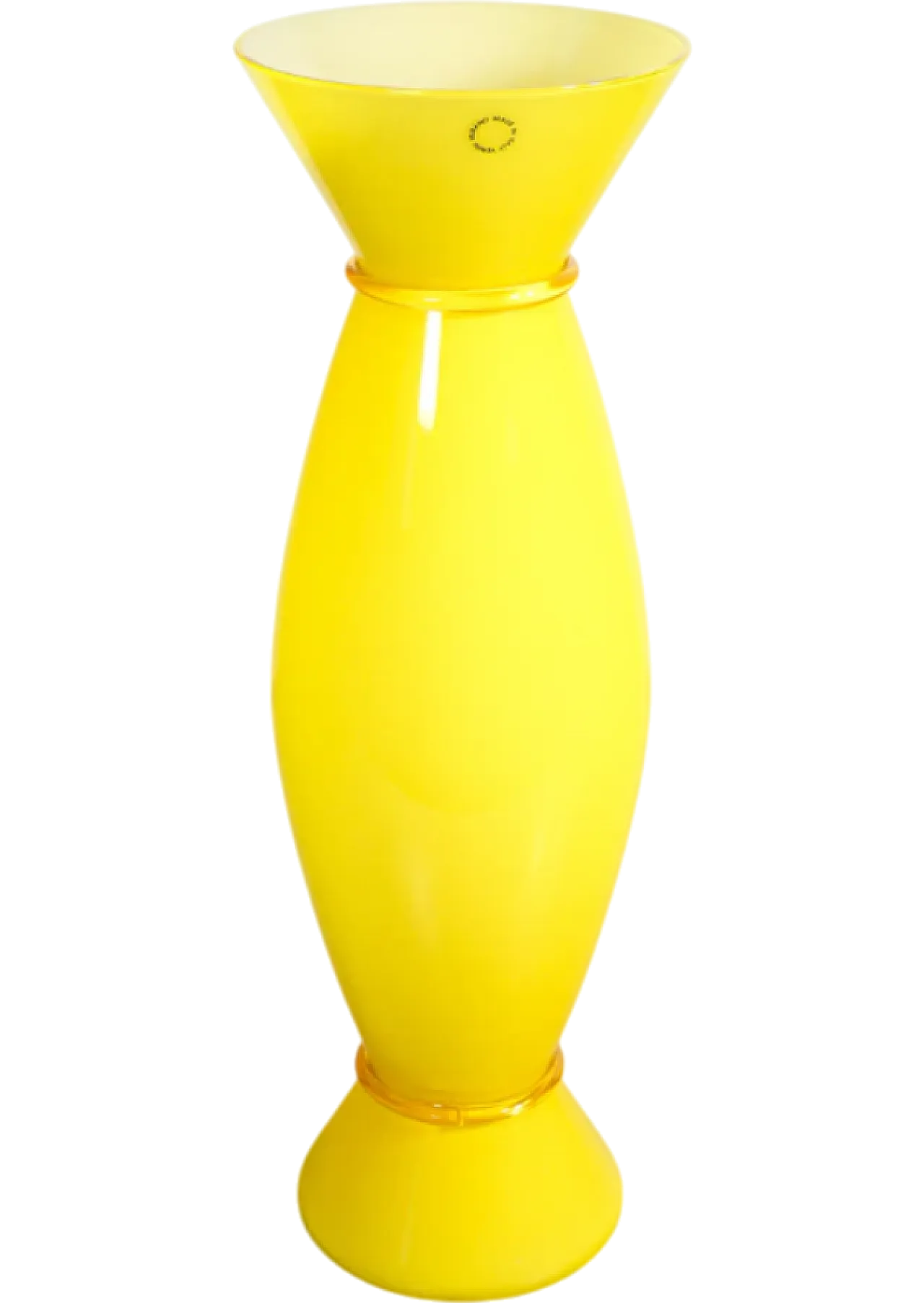 Acco blown glass vase by Alessandro Mendini for Venini, 1990s 6