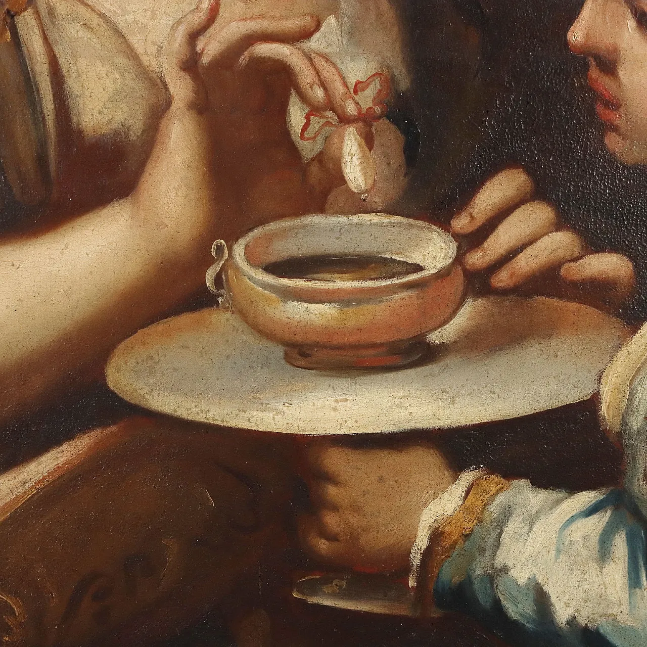 Cleopatra Melts a Pearl in a Cup of Vinegar, 17th century 6