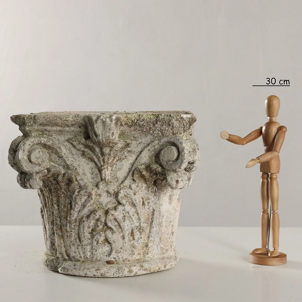 Corinthian gritstone capital 2