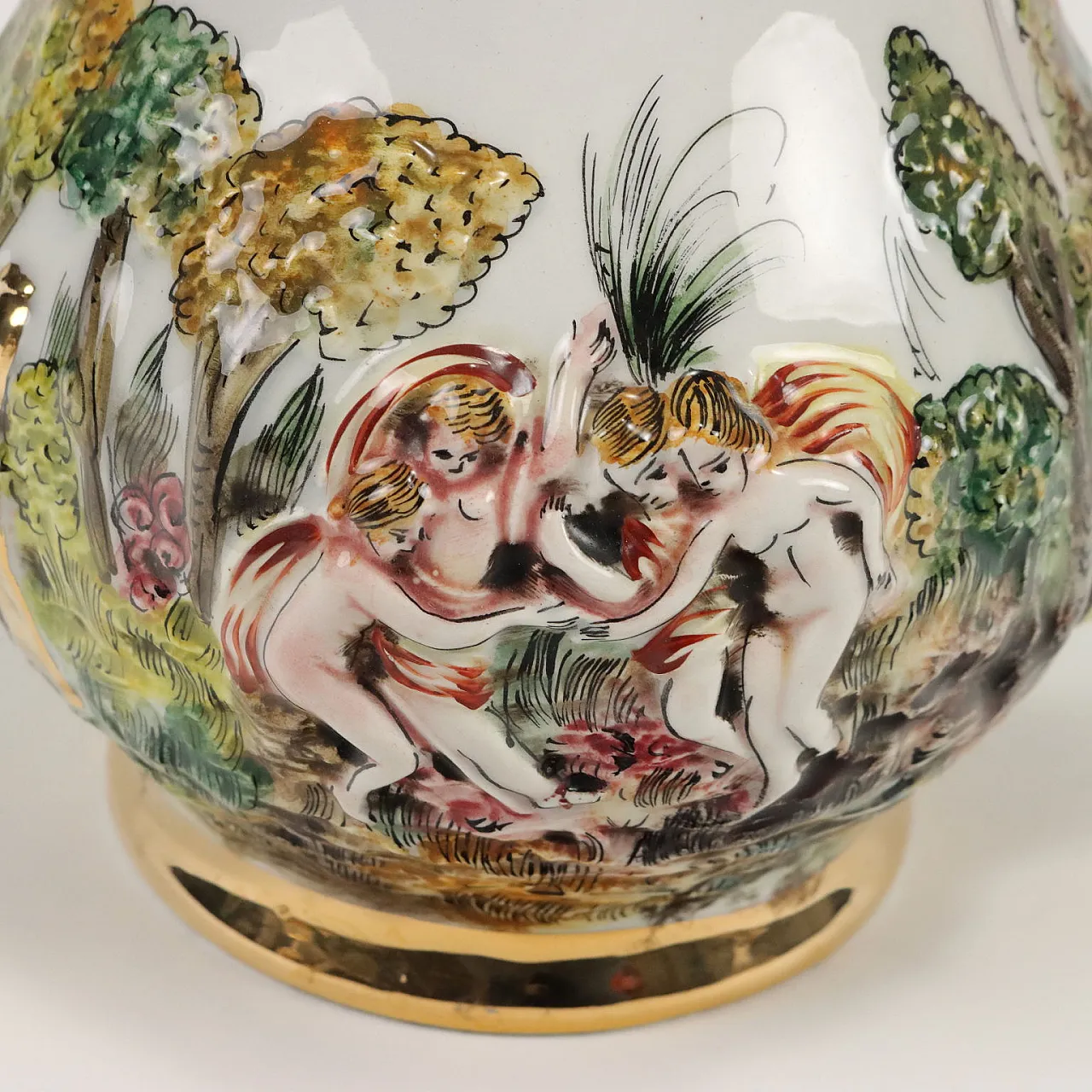 Capodimonte ceramic tea & coffee service, 1950s 4