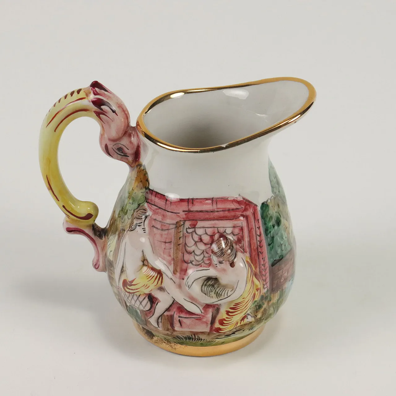 Capodimonte ceramic tea & coffee service, 1950s 6